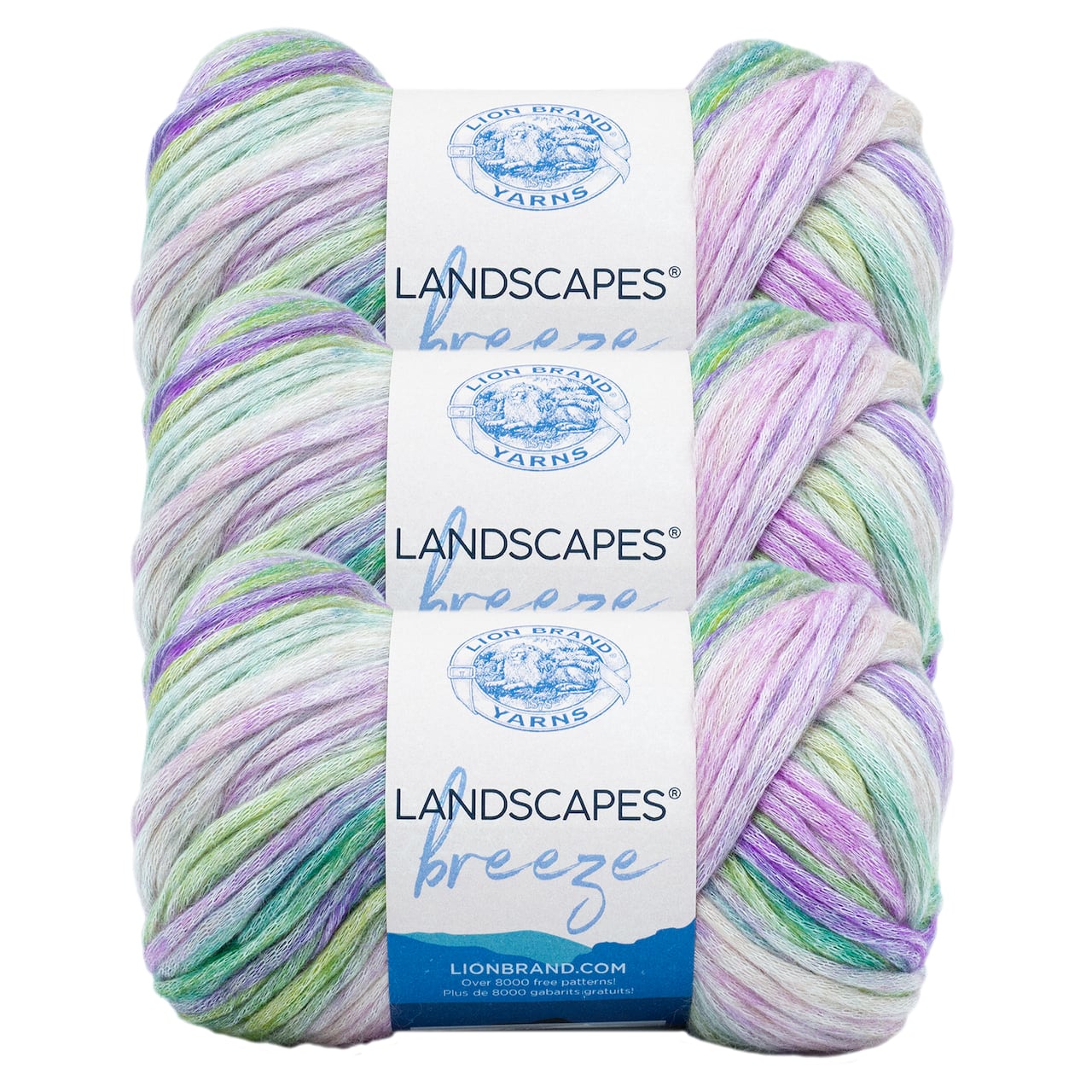 3 Pack Lion Brand® Landscapes® Breeze Yarn